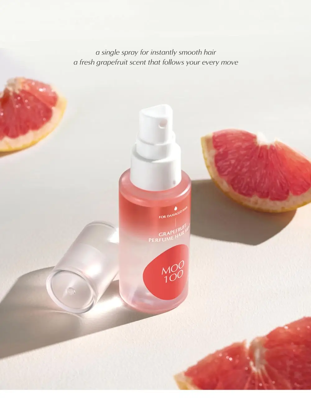 [산뜻보습] 무백 자몽 퍼퓸 헤어 미스트 50ml 상세페이지 18